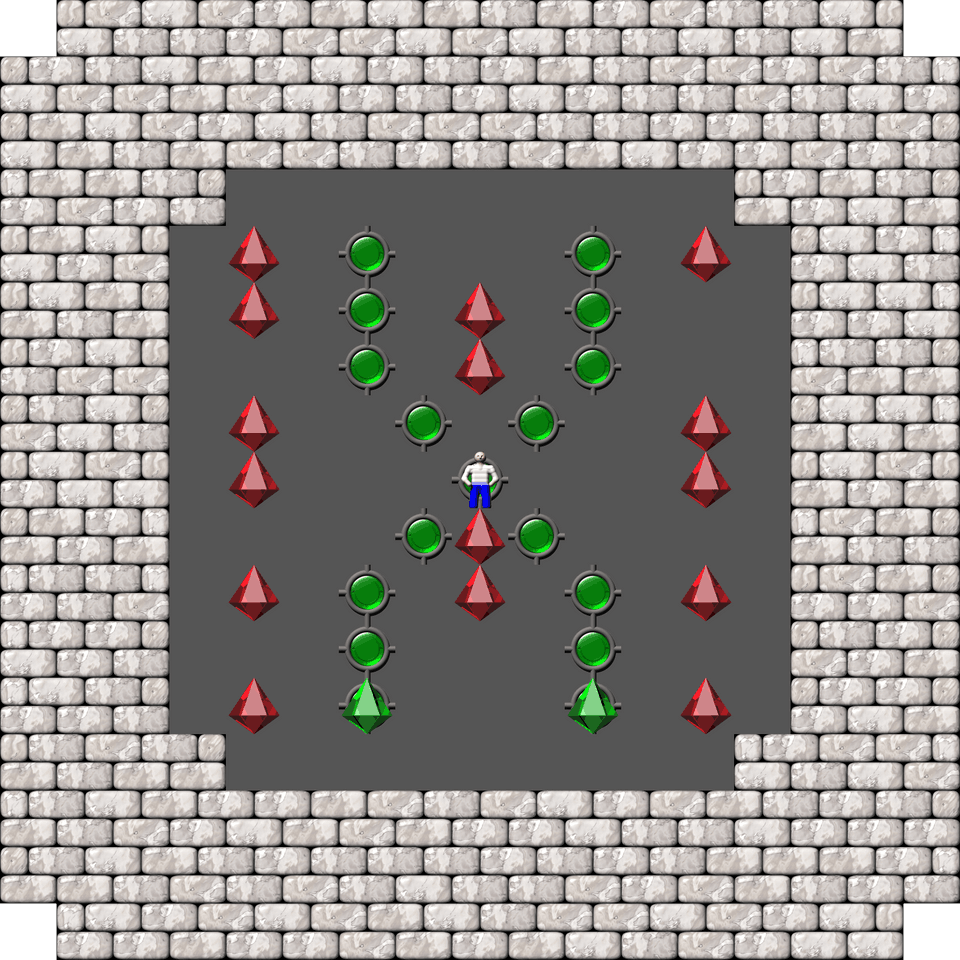 Sokoban Alphabet Soup level 24